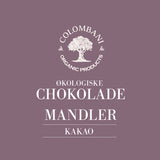 Mandler med chokolade og kakao, 250 gram, økologisk