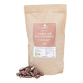 Pekannødder med mørk chokolade og sydesalt, 500 gram, økologisk