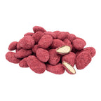 Mandler med chokolade og hindbær, 250 gram, økologisk