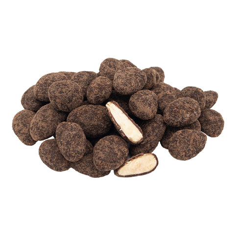 Mandler med chokolade og kaffe, 250 gram, økologisk