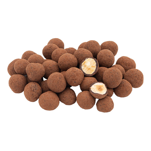 Hasselnødder med chokolade og kakao, 250 gram, økologisk