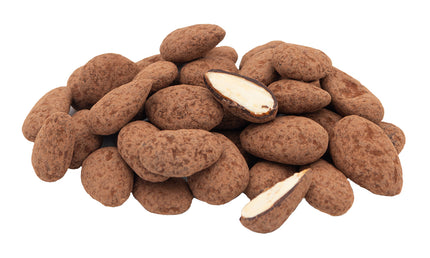 Mandler med chokolade og kakao, 250 gram, økologisk