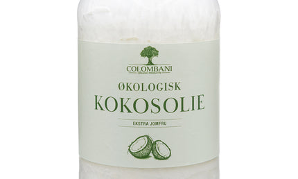Kokosolie, ekstra jomfru, 1000 ml, økologisk