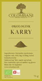Karry, mild, 75 gram, økologisk