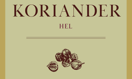Koriander, hele, 75 gram, økologisk