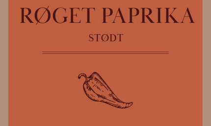Paprika, røget, 75 gram, økologisk