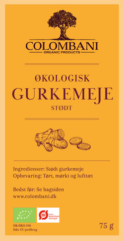 Gurkemeje, 75 gram, økologisk