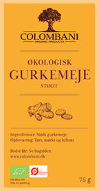 Gurkemeje, 75 gram, økologisk