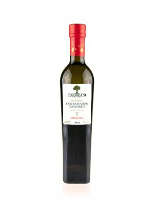 Olivenolie - Olivenolie, 500 Ml, ARBEQUINA, økologisk, Koldpresset Ekstra Jomfru